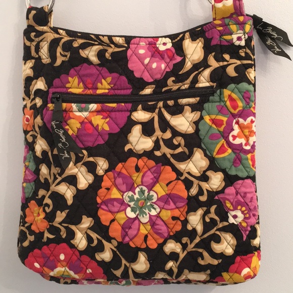 Vera Bradley USA Suzani Retired Shoulder Bag Med - Picture 3 of 8